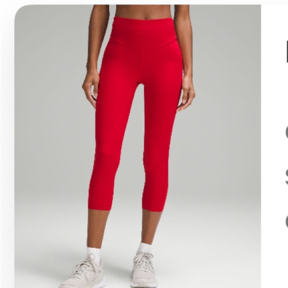 Lululemon Base Pace High Rise Crop